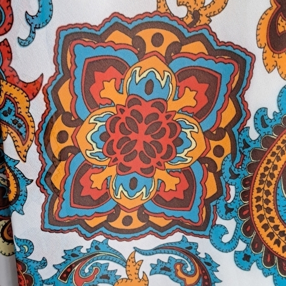 Rubber Ducky Productions Colorful Maxi Dress   Size M - Picture 2 of 5